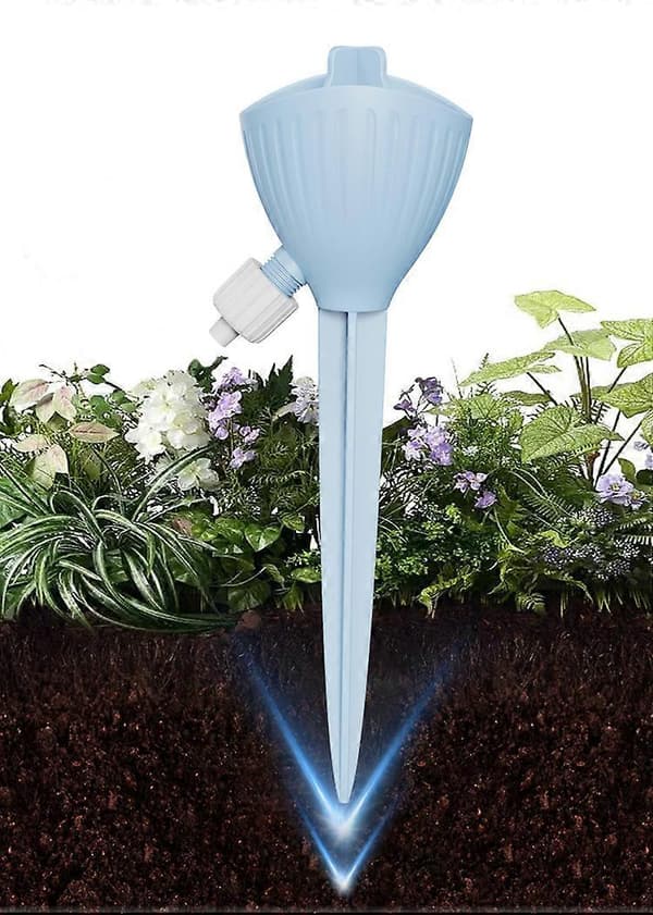 【BQ】Blomstervanningsenhet, drypper, automatisk vanning, justerbar flyt Pink