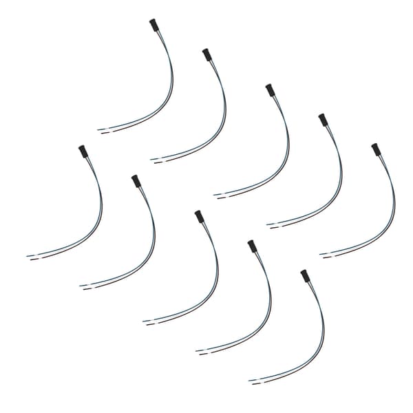 10 stk. G4 LED-pæresokkel silikonebase til MR16 MR11 lampeholder