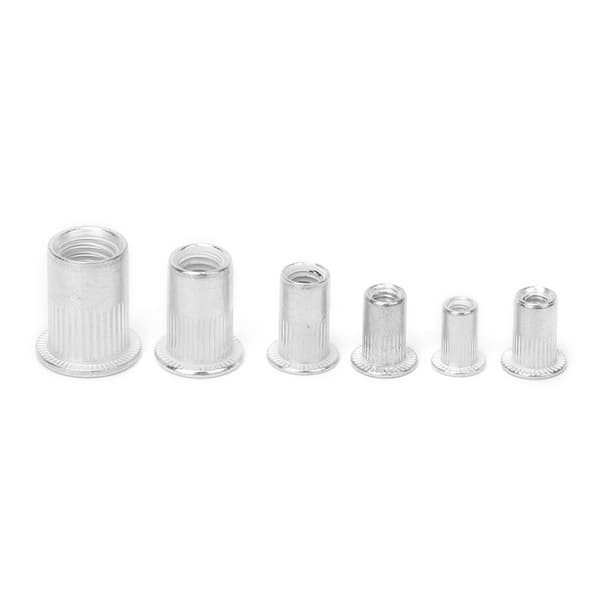 150st M3 M4 M5 M6 M8 Aluminium Rivmutter Gängad Insats Mutter Kit Hårdvara Fästelement