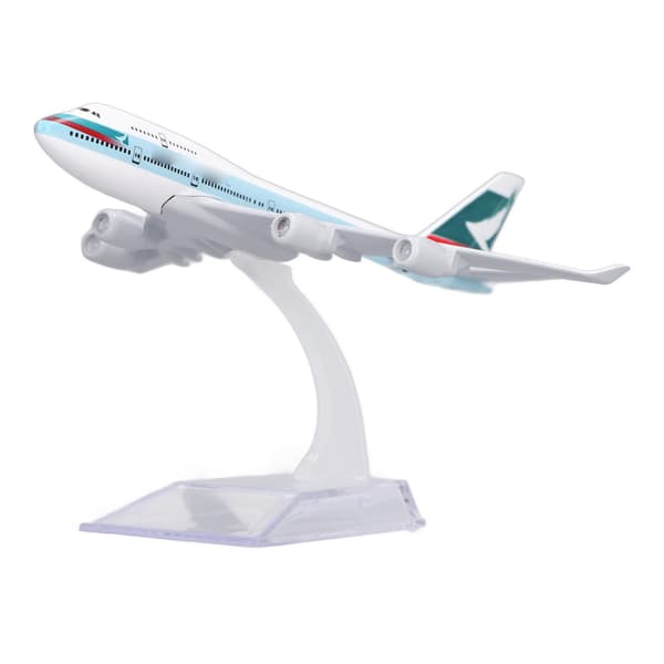 Legering Simulerad Flygplansmodell Kontors Utsökt Die-Cast Flygplansmodell Leksak Heminredning Samling