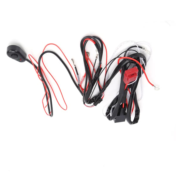 12V LED-strålkastare Kopplingssats 1-till-2 40A Relä Inline Säkring Universal för Bil ATV UTV