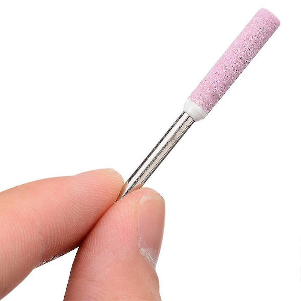 Motorsågsslipare Slipsten Fil Motorsåg Kedje Sliphuvud 10PCS 3 x 5.5cm