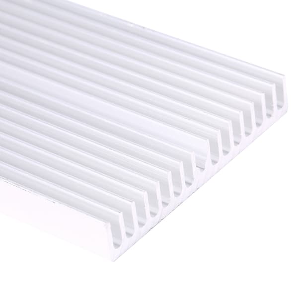 100*60*10mm DIY Kjøler Aluminium Grillform Kjøleribbe Chip for IC LED Effekt Transistor