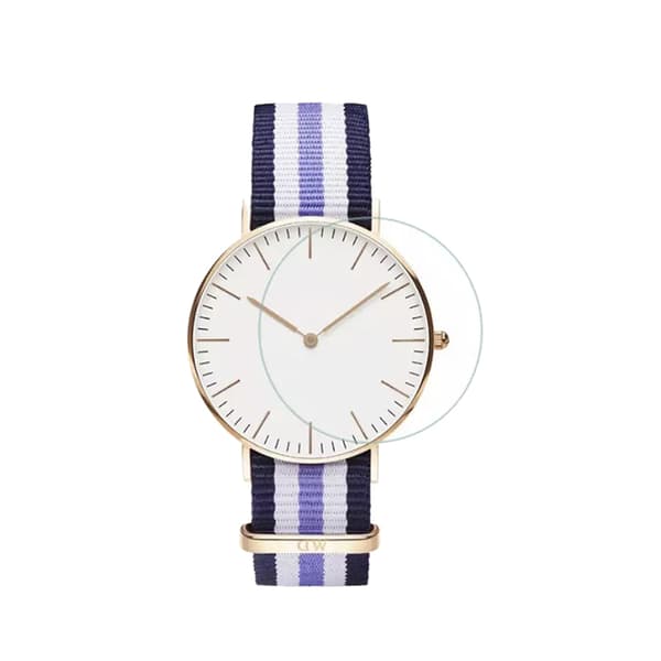 【BQ】suuri pyöreä universaali kellolasi suojakalvo 30 mm- 41MM