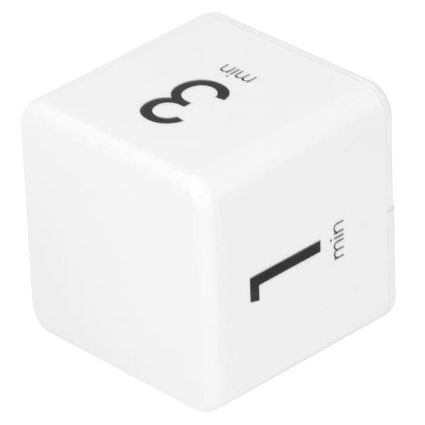 Gravity Sensor Digital Timer Cube Display 1 3 5 10 Minutter Tidsstyring til Hjemmekøkken Skole Kontor