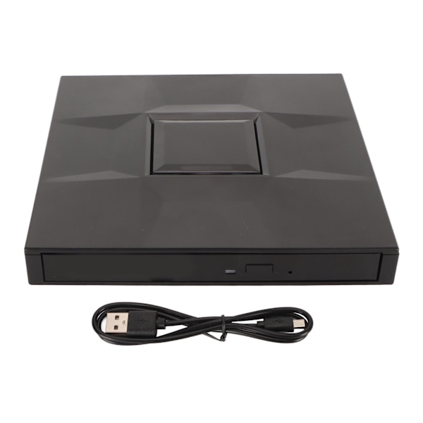 USB 3.0 USB C Ekstern CD DVD Drev Optisk Disk Læser Skriver til Laptop PC Desktop Windows OS X Linux