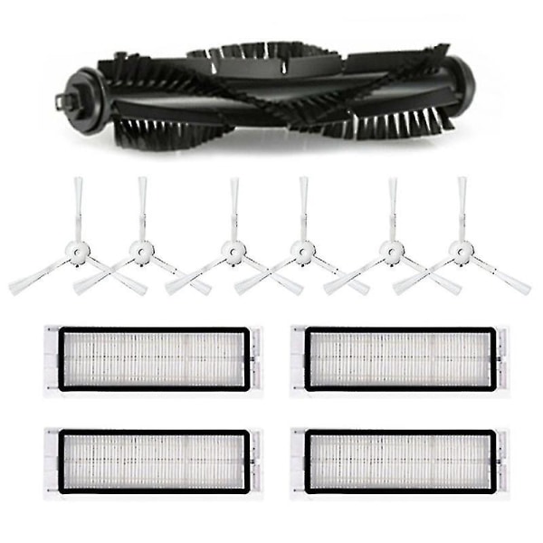 Roller Brush Dammsugare Hepa Filter för 360 S5 S7 Robotdammsugare Sidoborste Tillbehör Fil