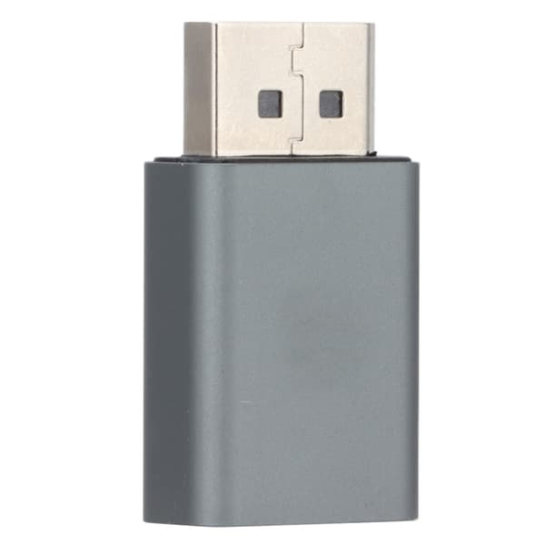 DisplayPort Adapter Aluminiumlegering DisplayPort Han til Mini DP Hun Adapter til Videooverførsel