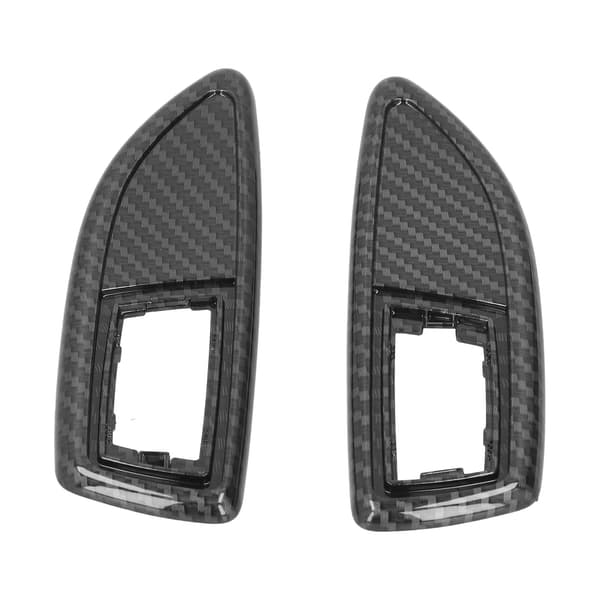 2 stk. Sideblinklys Repeater Rammesæt Bil Tilpasninger Udskiftning til Vauxhall Corsa D Range 2006-2014 Kulfiber Stil