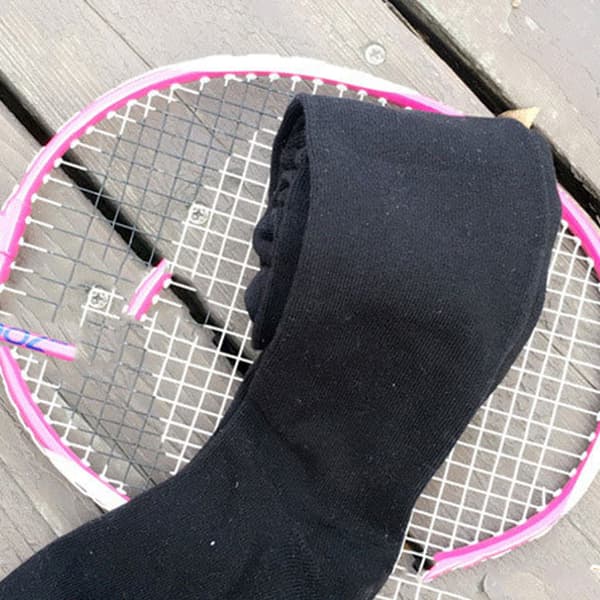 Danse Strømpebukser Solid Farve Elastisk Komfortable Dansetights Leggings Strømper til Børn Sort S: 5 til 7 År Gamle