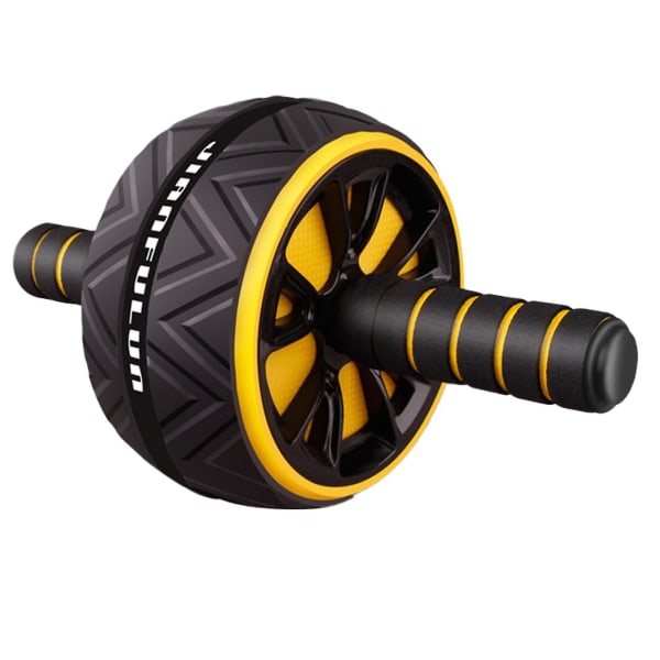 Abdominal Roller Wheel Halkfritt Fitness Wheel Multifunktionell Bodybuilding Utrustning För Yellow