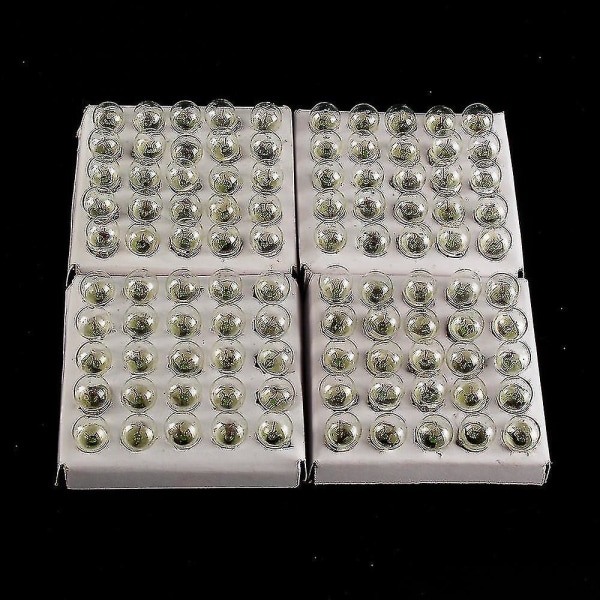 Hhcx-1.5v/3.8v 100pcs/lot Mini Screw Bulb Experiment Small Electric Beads For Old-fashioned Flashlight