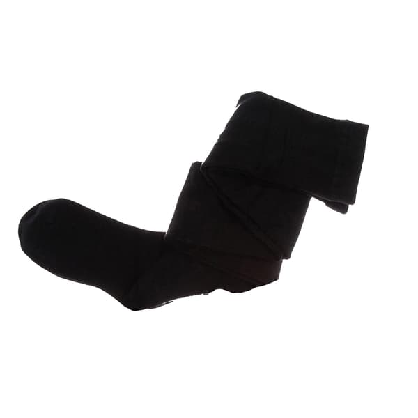 Danse Strømpebukser Solid Farve Elastisk Komfortable Dansetights Leggings Strømper til Børn Sort S: 5 til 7 År Gamle