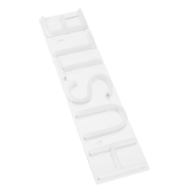 Hustle Words Neon Skyltar LED Neonljus för Hem Sovrum Sovsal Fest Bröllop USB-driven