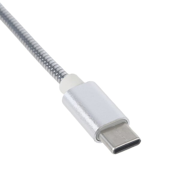 Adapter Type C Datakabelkontakt Usb C metallledning 11 tommers lader Gylden Golden