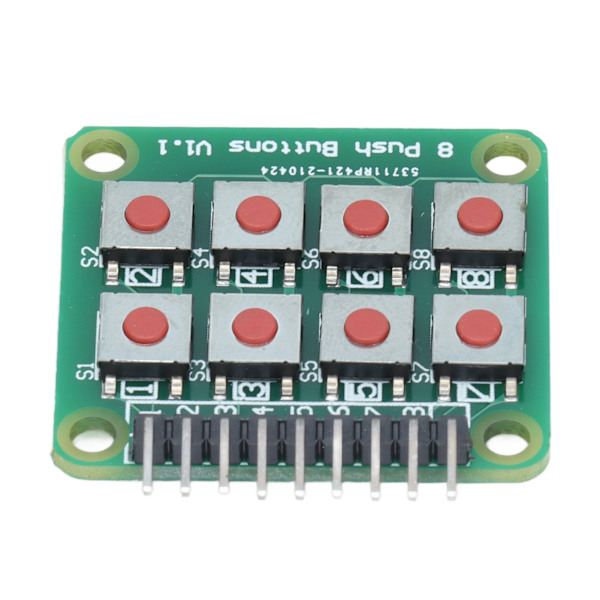 Knap Tastatur Modul Kort 2x4 Matrix 8 Tryk Mikro Switch til Single Chip Mikrocomputer