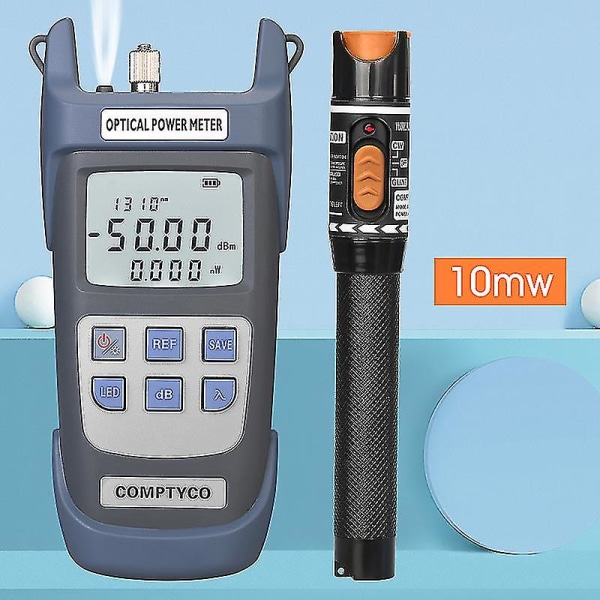 2 In1 Ftth Fiber Tool Kit Fiber Power Meter -50~+26dbm Visual Fault Locator Fiber Test Pen And50mw 1/10/30mw G510A och 10MW G510A and 10MW