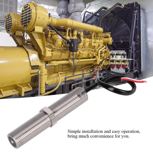 MSP6724 Stål Hastighedssensor RPM Pickup 3/4-16UNF Gevind Generator Tilbehør
