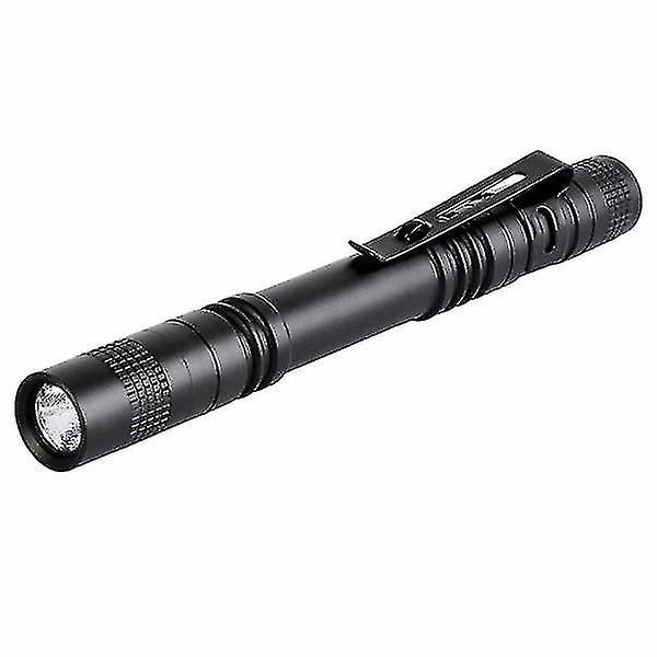 Hhcx-elfeland Xpe Aaa Edc Led Pen Light Flashlight Torch Lamp Light Clip