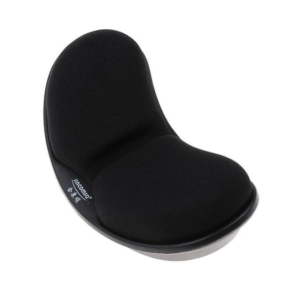 Memory Foam Mus Handledsstöd Tangentbordsstöd Musmatta Stöd Svart