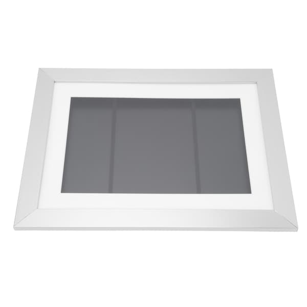 Konstramar för barn DIY Konstverk Bildram Frontöppning Barn Ritning Display Silver