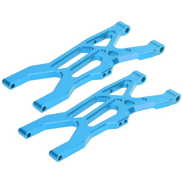 RC Aluminium Legering Forreste Nedre Bærearm til ARRMA 1/10 Fjernstyret Bil Blå