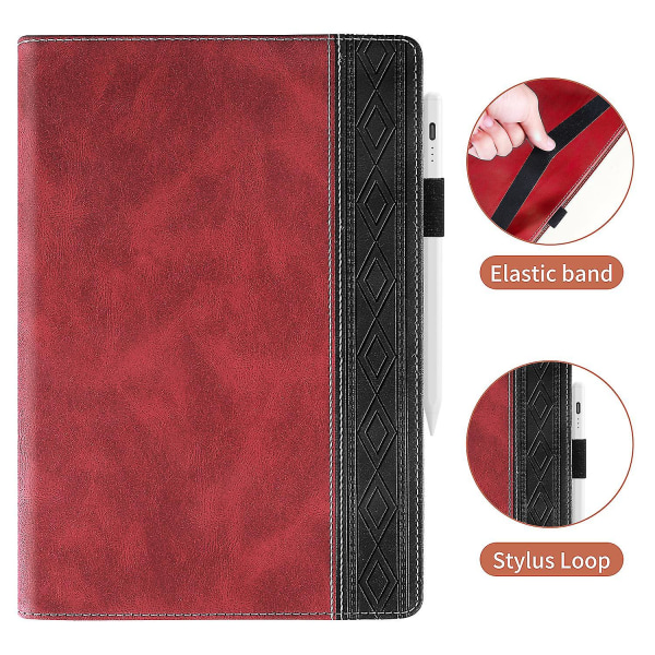 Business Style Pu-læderetui til Amazon Paperwhite 5 2021, Auto Sleep/wake-funktion, Folio-etui med fuld beskyttelse
