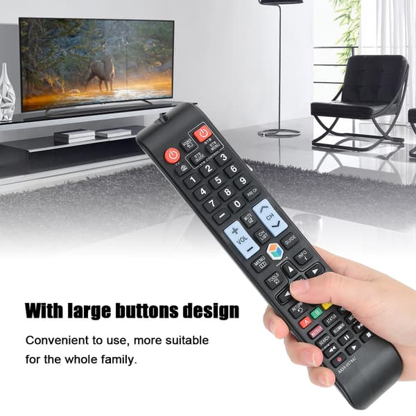 Flerfunktions TV-fjärrkontroll för Samsung A59-00784C (2st)