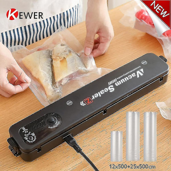 Hhcx-kewer New Electric Vacuum Sealer Bags Sealing Machine Packaing Min Kitchen Sous Vide Product