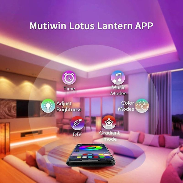 10m 5m Led-nauhavalot Rgb-infrapuna Bluetooth Control Luces Valoisa sisustus olohuoneeseen 5050 nauhavalaistus Fita-lamppu 10m 24 Key Infrared