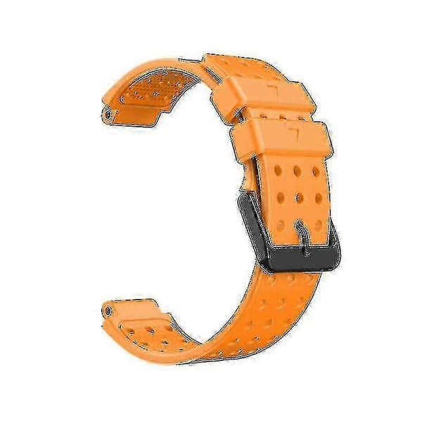 【BQ】Rem til Garmin Approach S20 Monokrom Urrem til Garmin Approach S20 Silikoneaa orange