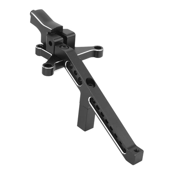 Aluminiumslegering Front Chassis Brace Support til TRAXXAS SLEDG 1/8 RC Bil Sort