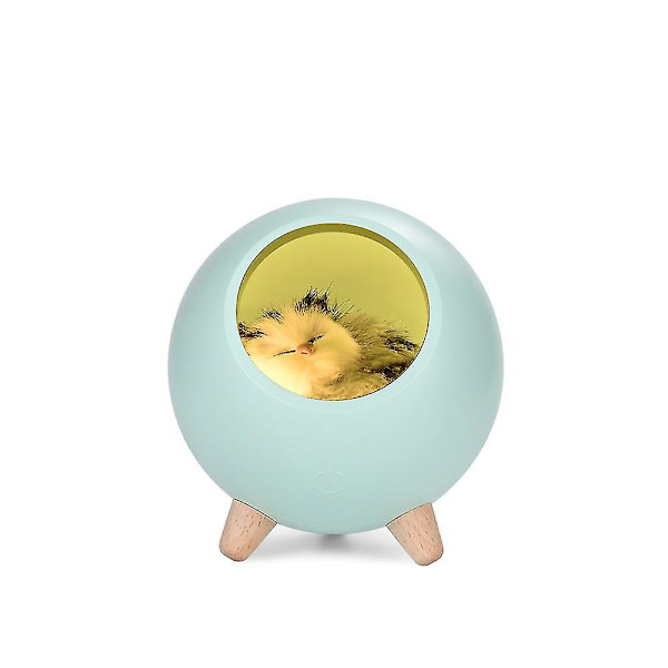 Creative Night Light Sängbord Matning Sovlampa Led Ambient Light For Gift Green