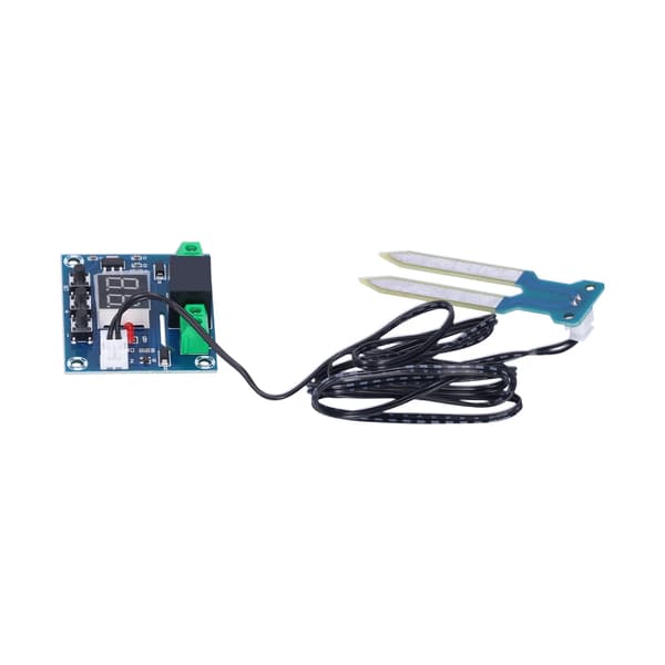Fuktighetskontrollmodul Jordsensor Automatisk Vanning Digital Skjerm XH‑M214 DC12V