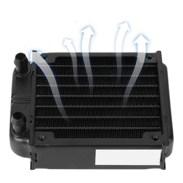 PL180A Vandkølet Radiator Sort PC Computer Vandkølingssystem Køleplade