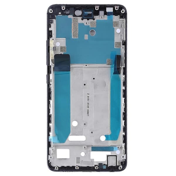 【BQ】Frontdæksel LCD Ramme Bezel Plade med Sideknapper Kompatibel med BQ Aquaris X2 / X2 Pro (Sort) Black