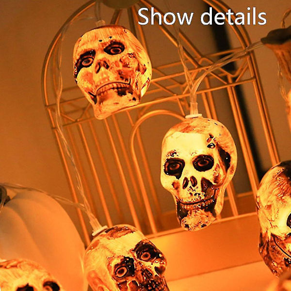 Halloween String Lights, halloween dekoration Skræmmende, halloween til fest
