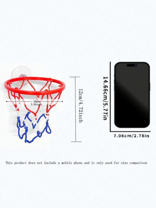 【BQ】Lite basketballsett koordinert håndledd solid gummi elastisk ball Barnetrening Skytespill Bordspillleketøy