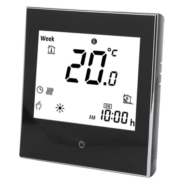 Programmerbar rumtermostat LCD Touch Screen 5A AC110-230V Ugentlig Opvarmning