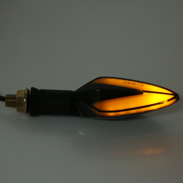 Motorcykel LED Blinklys Indikator Lys Universal Par