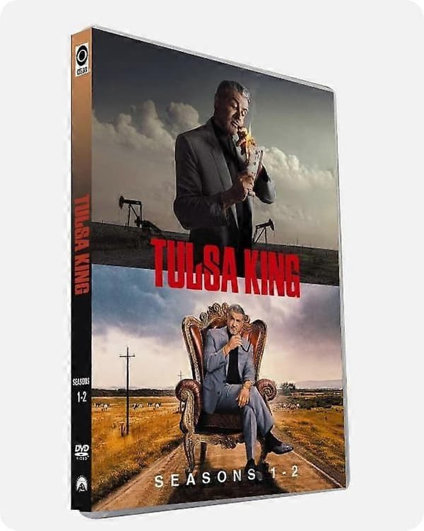 【BQ】Tulsa King: The Complete Season 1-2 engelsk version (DVD, 2024, 6-Disc Box Set) Ny forseglet