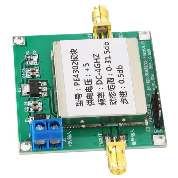 PE4302 Digital RF Dämpningsmodul Hög Linjäritet 0.5dB Steg