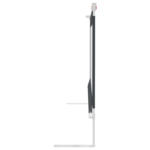 【BQ】vidaXL sängynlaita lapsille tummanharmaa 180x25 cm kangas harmaa grå gray