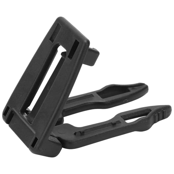 10 stk. Multifunksjonell Molle Webbing Stropp Spenne Klips Avtakbare Ryggsekk Koblingsspenner (Svart)