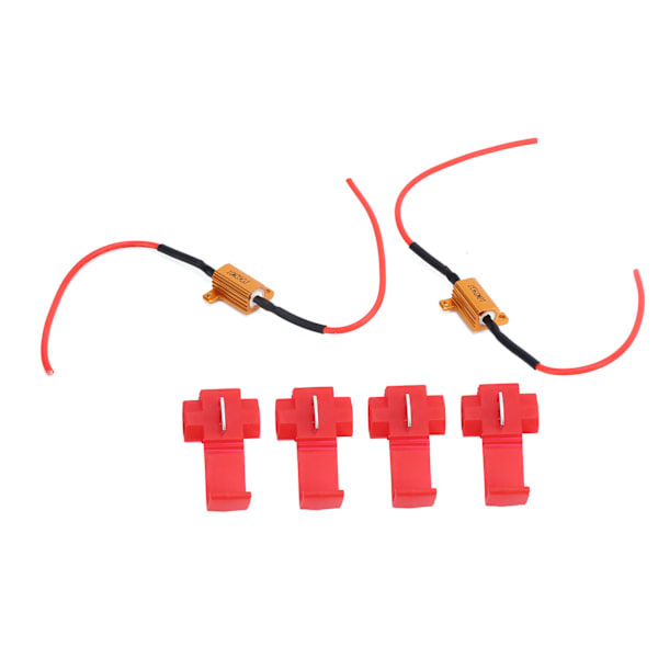 2 stk. 10W 39Ω LED Decoder Canbus Fejlfri Annullerer Forlygte Kørelys Belastningsmodstand