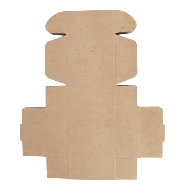50-pack Kraftpapper Presentförpackning Lönnbladsmönster Bröllopsgåva Liten Presentförpackning