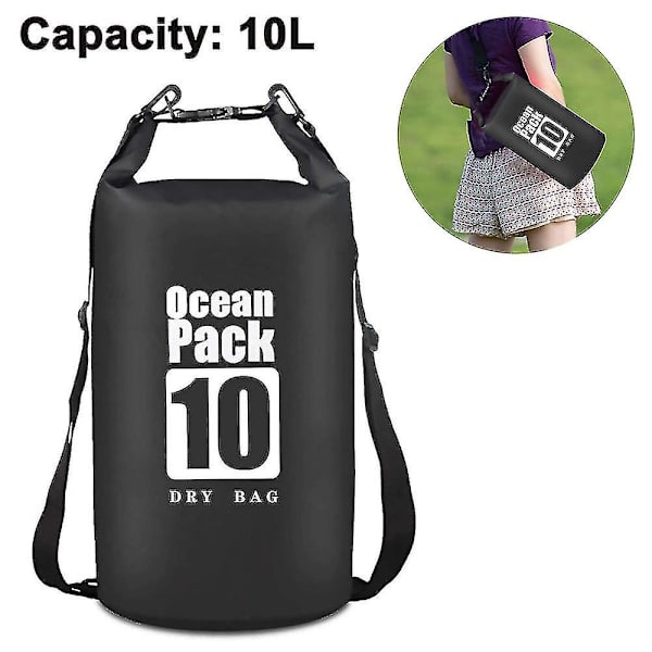 Floating Dry Bag 10l/20l, Roll Top Dry Sack Håller Ar Torr För , Forsränning, Båtliv, Simning, Cam, Hej, Ing, Beach With W
