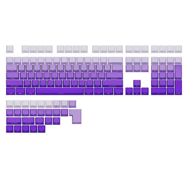 PBT Keycaps Sidegraverede Taster til Mekanisk Gamingtastatur A