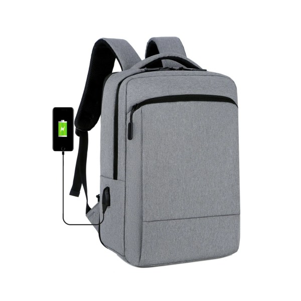 Laptop Ryggsäck Herr 15,6 Inch Office Work Bagpack USB Laddning