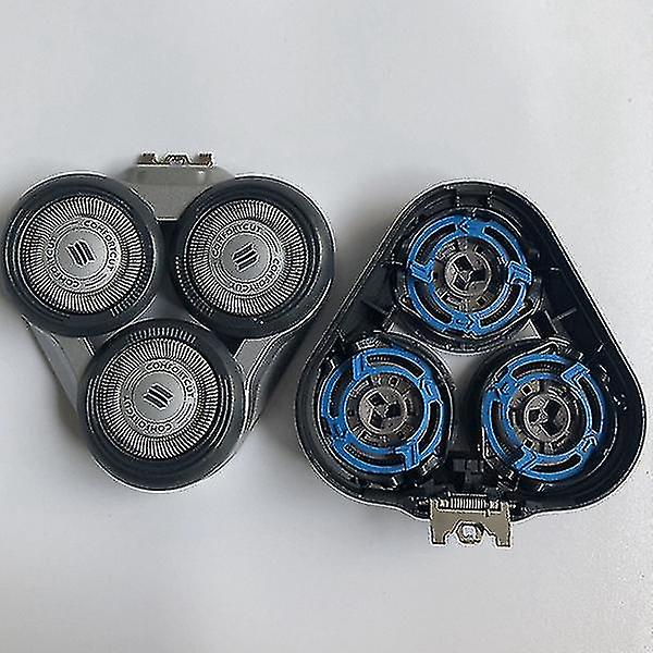 Udskiftningsbarberhoved til Philips S5000 S5370 S5571 S5420 S5140 S5078 S5077 S5050 S5082 S5380 S5400 barberblad Black  Blue